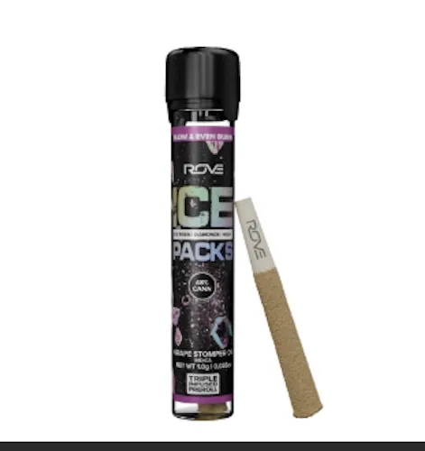 Grape Stomper OG Ice Rosin Diamonds Hash | 3x Infused | Rove-1