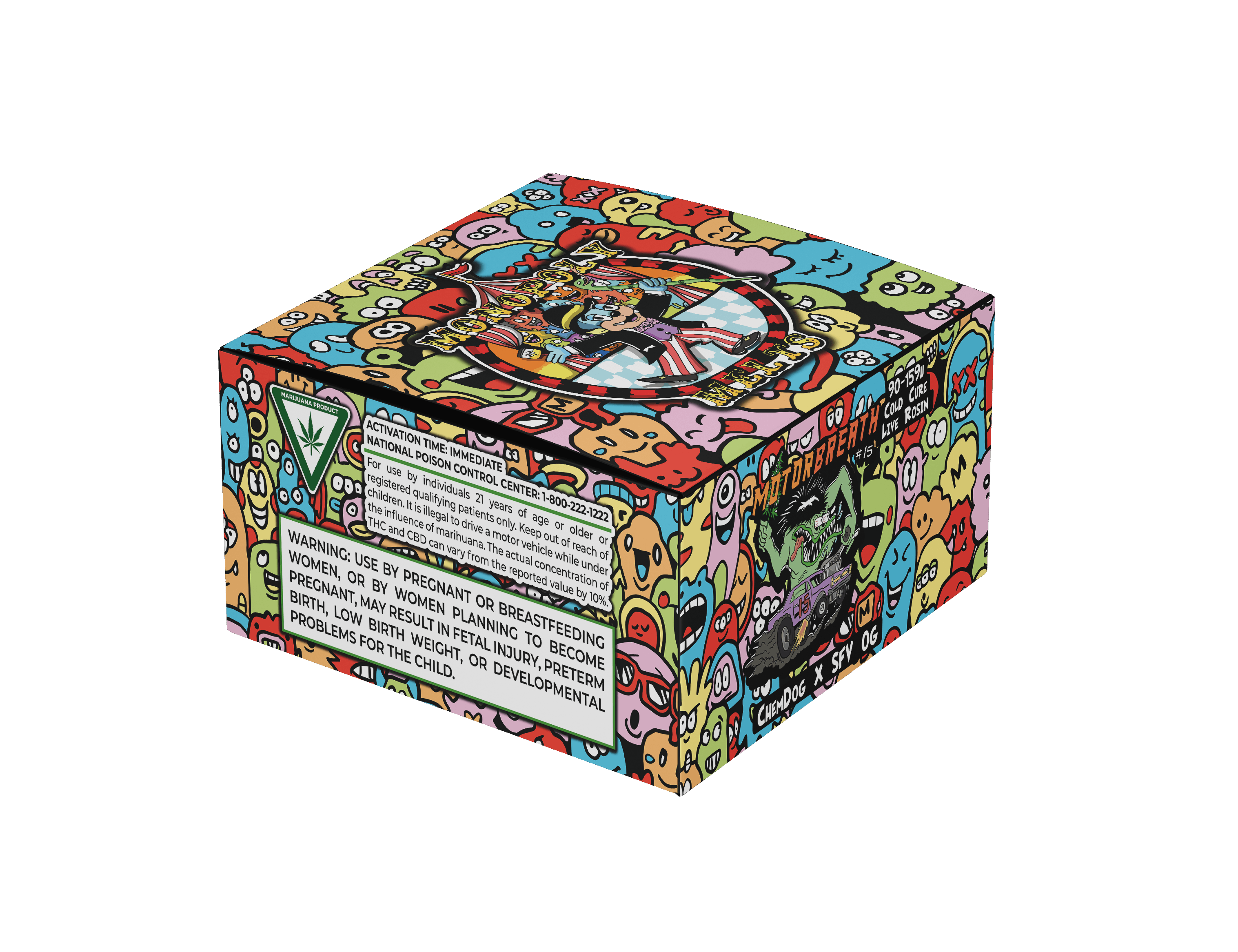 Monopoly Melts - 1g Live Rosin - Motorbreath #15