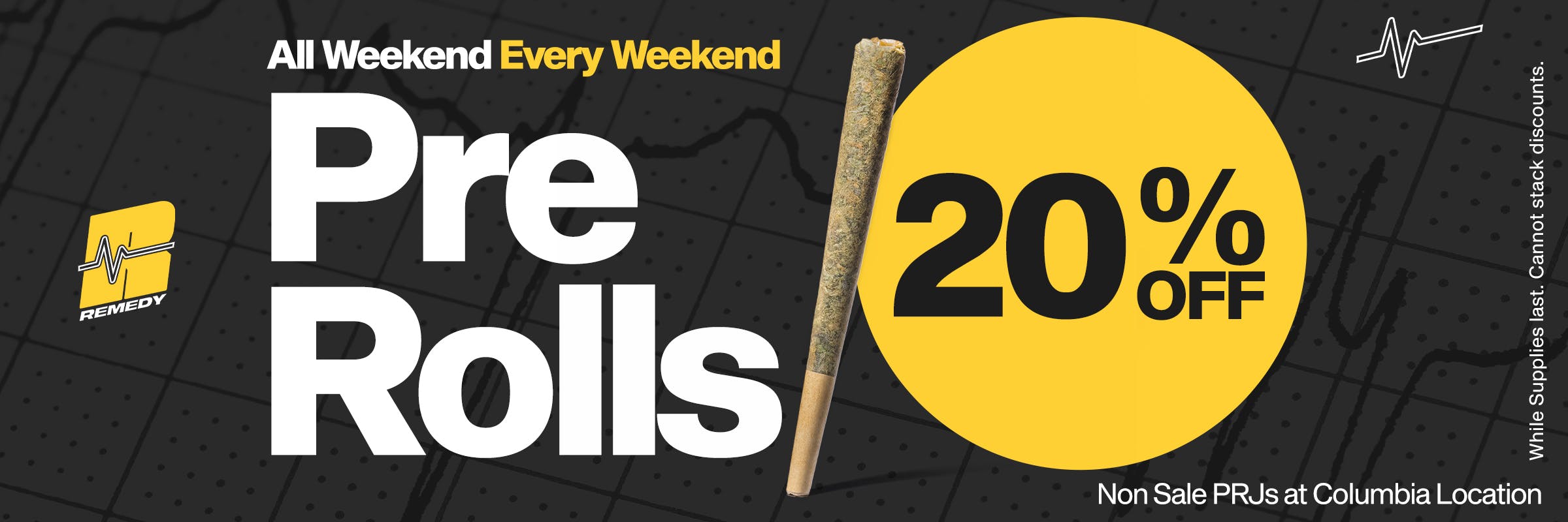 20% off pre-rolls at remedy columbia maryland the largest dispensary in maryland 