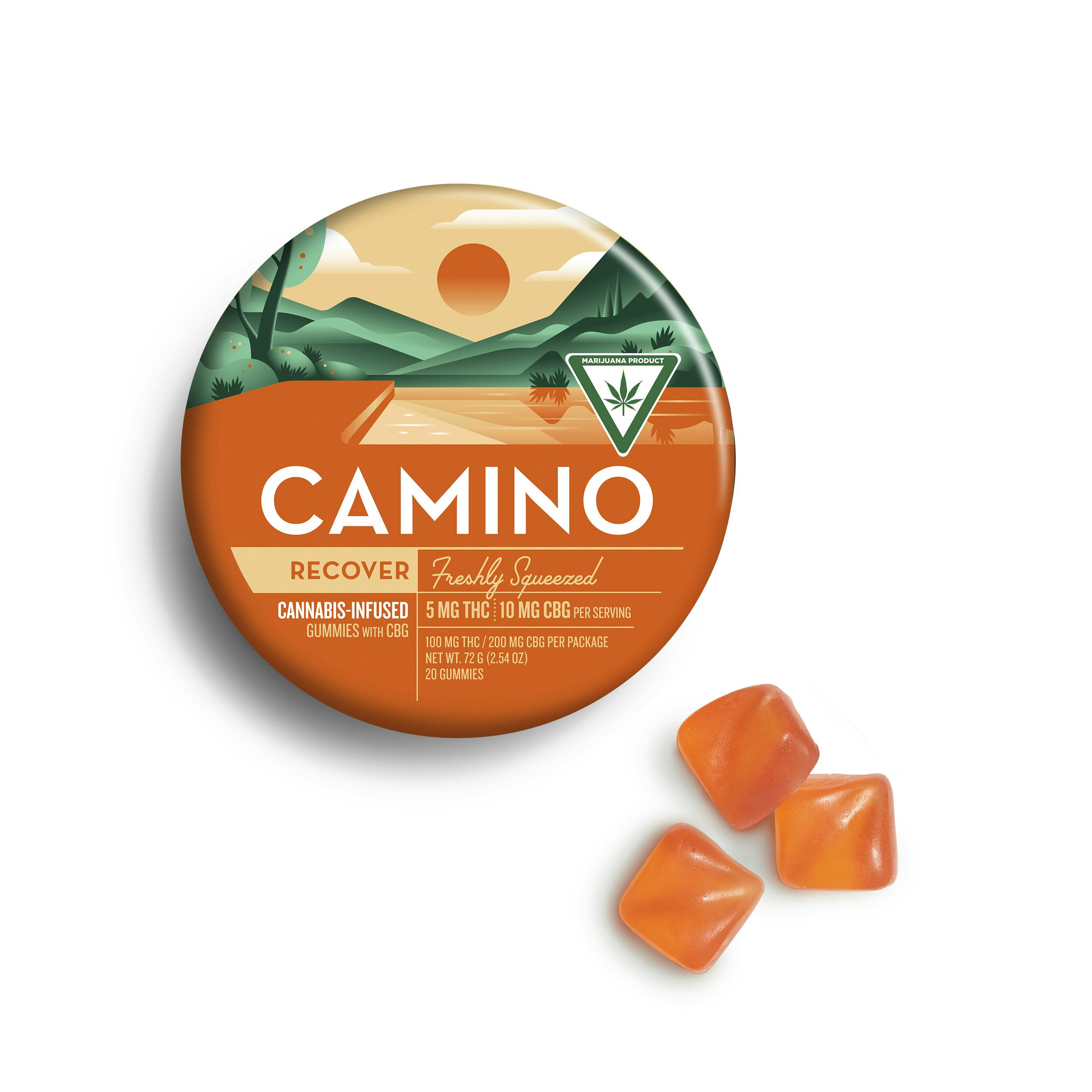 Camino 2:1 'Recover' Freshly Squeezed Gummies [20pk]