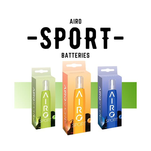 Leveled-up Satisfaction. The AiroSport Vaporizer gives you the same high-performance, specialized simplicity, and velvety potent draw that you love about the AiroPro, but with the added level of bright individuality and a feather-light feel. The AiroSport Vaporizer pairs seamlessly with the AiroPod Cartridges to give you the same Airo Brands’ oil you know and love. Improved Design. Keep moving fluidly and endlessly with the masterfully designed AiroSport in your back pocket. At Airo Brands’ we’re always raising our standards. So we’ve advanced our design with an improved contact pin. The AiroSport will never cause you to pause. Tenacious Body. Whether you’re on the beach, in the mountains, or on your couch, know that your AiroSport will thrive. A lightweight and scratch-resistant polycarbonate body is designed to keep up with your active lifestyle. Guaranteed Experience. For a distinctly sublime vaping experience, we designed the AiroSport vaporizer to pair exclusively with AiroPod Cartridges. With the AiroSport and AiroPod union, feel dignified aptitude and heightened charisma with every breath. Simply connect any AiroPod cartridge to the AiroSport and you’re ready-to-go. Simply Effortless. Our unibody design ensures you’ll always have what you need. Never forget or lose a piece of your AiroSport because we’ve designed it to be one with you. Distinct Individuality. Amplify your voice, coordinate your mood, and complement your lifestyle with lively, vibrant colors. Our bright colors make it easy for you to find with a quick glance. Available in Sunburst Orange, Cobalt Blue, Electric Green, OG Indigo