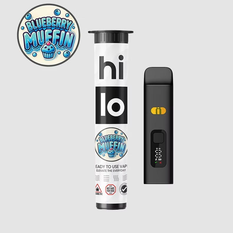 Hi Lo - Ready-To-Go Vape 1.5g - Blueberry Muffin