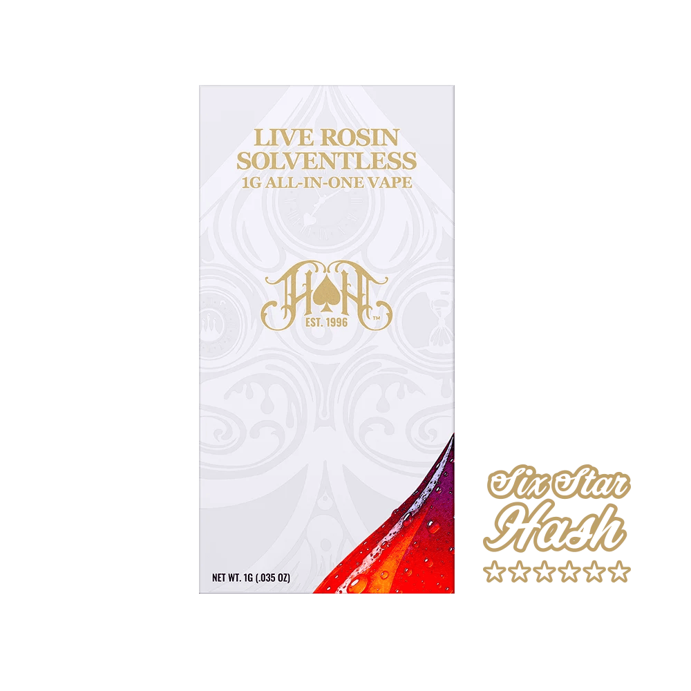 Heavy Hitter | Purple Starfruit | Indica - Live Rosin All-In-One