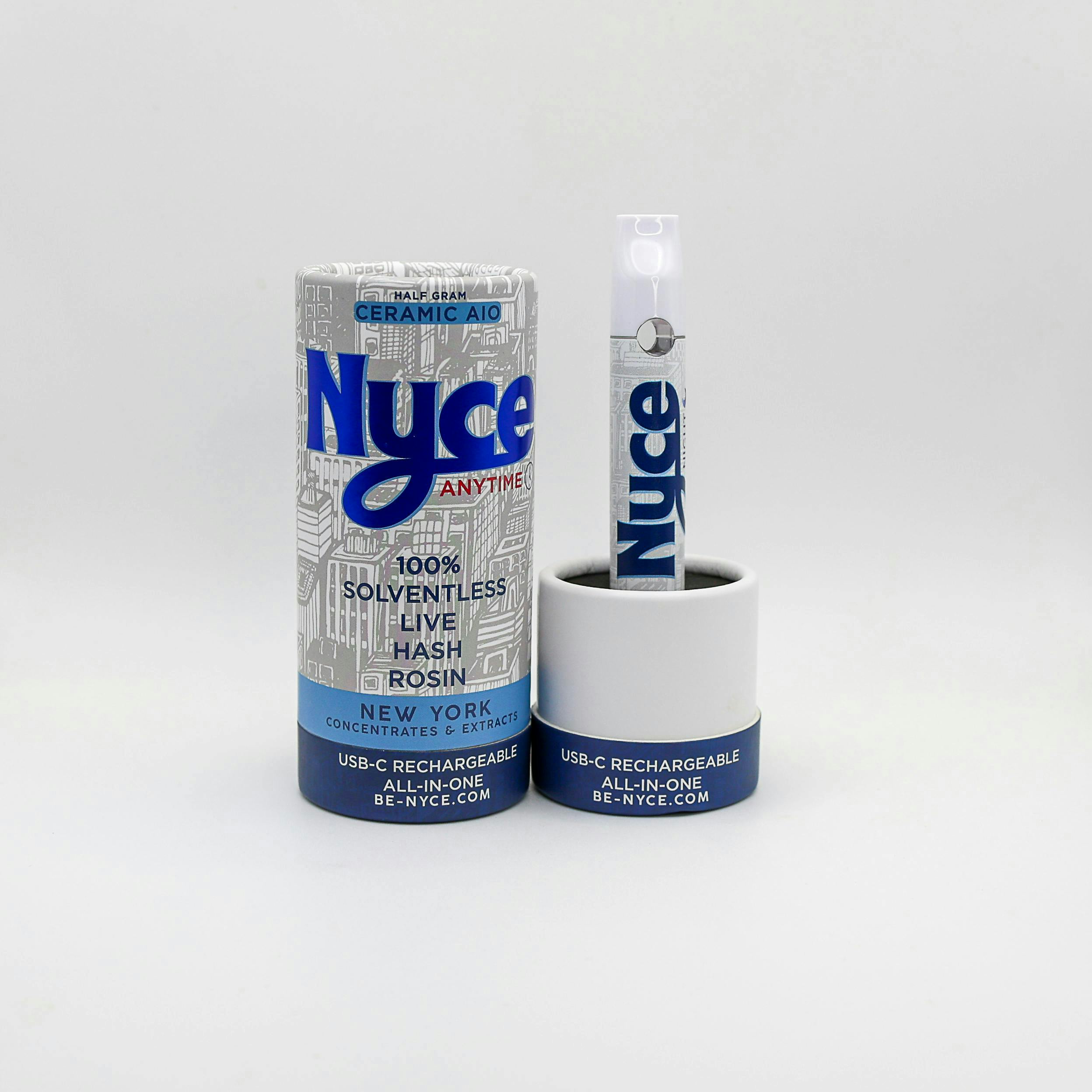 Nyce - .5g Live Rosin Disposable - White Widow