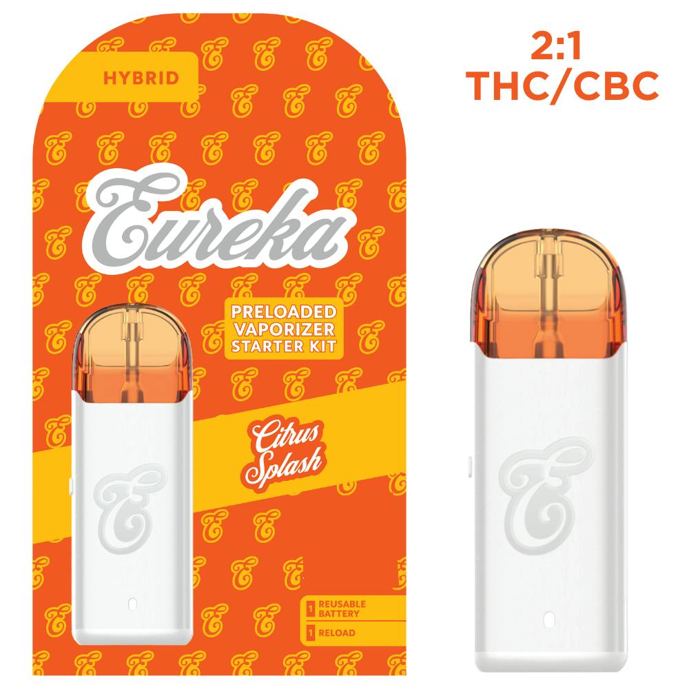 Eureka | Citrus Splash | 2:1 THC:CBC | AIO | 1g