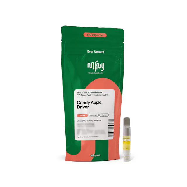 MFNY Candy Apple Driver Live Resin 510 Cart | .5g