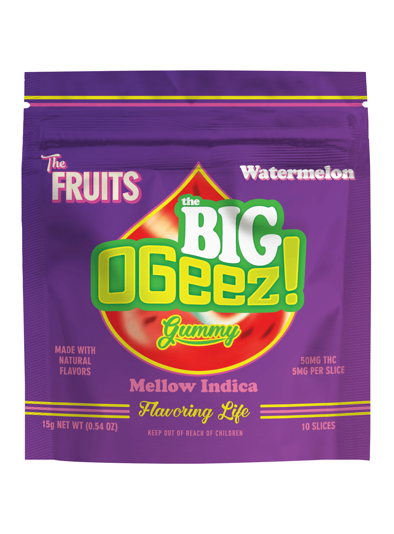 Product BIG Indica, Watermelon - 50 mg