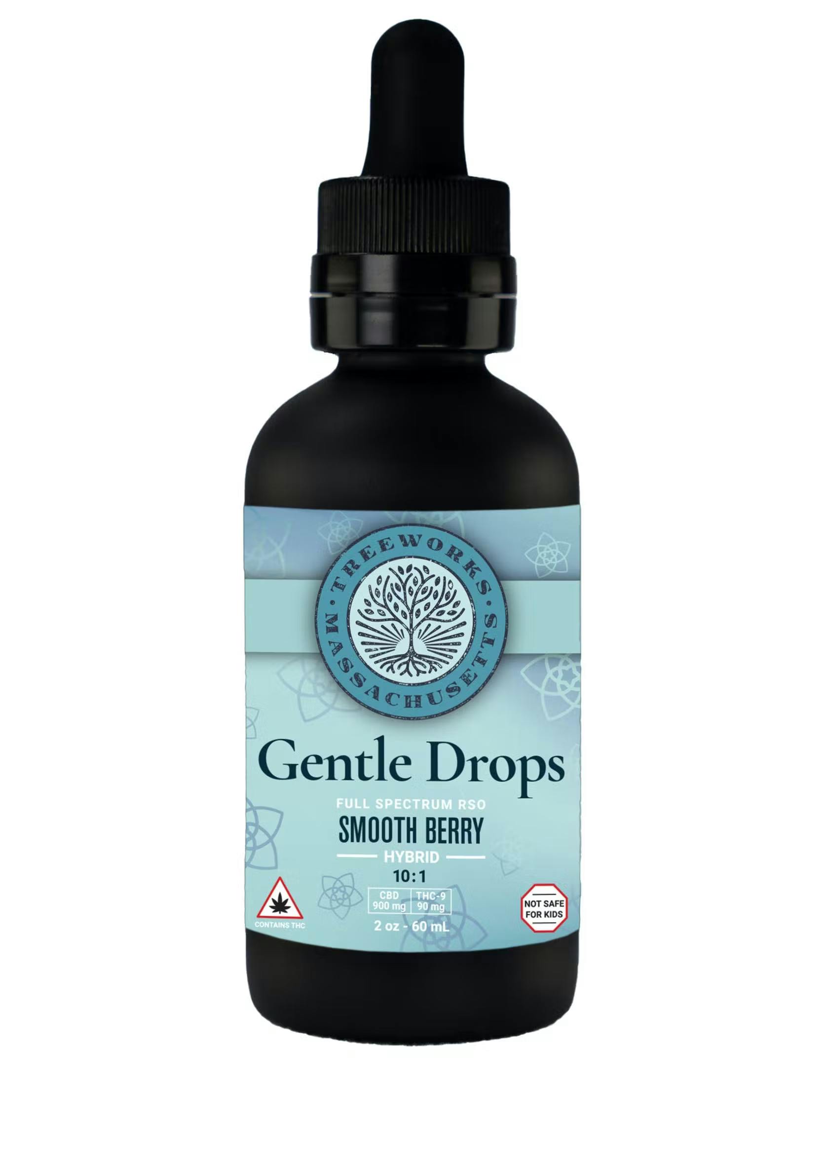 Treeworks Tincture | Gentle Drops | 10:1 (CBD:THC) | 60mL - Redi