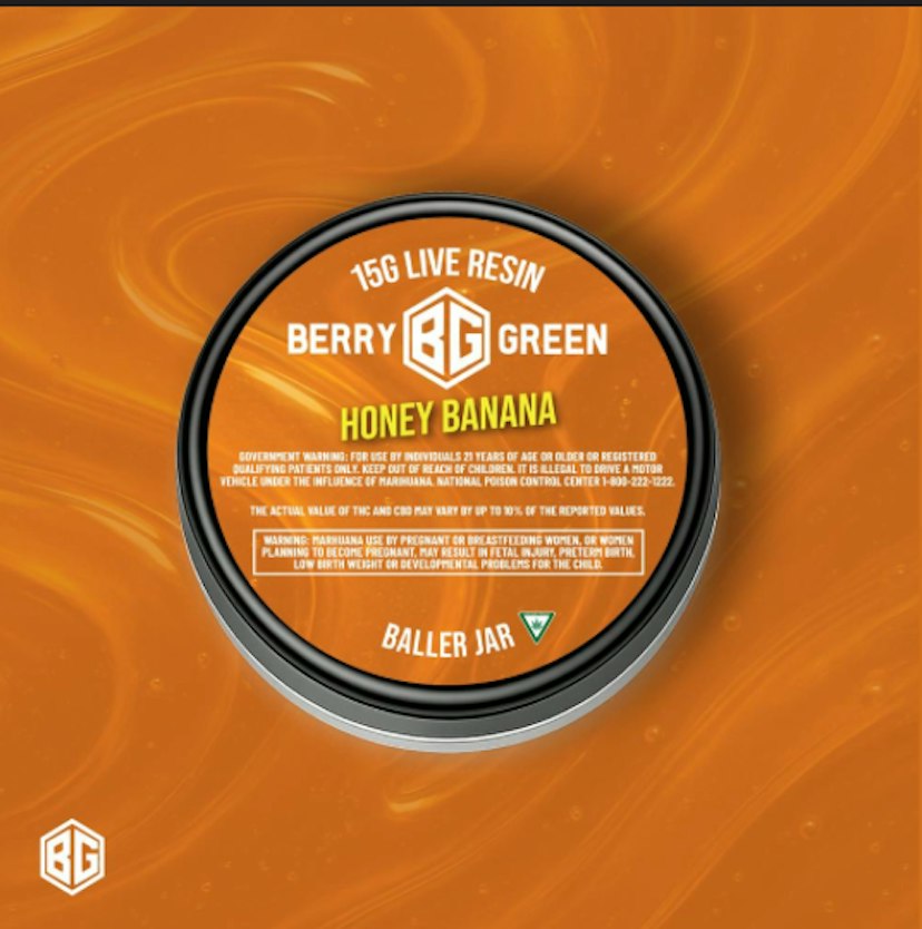 Berry Green Live Resin | Honey Banana