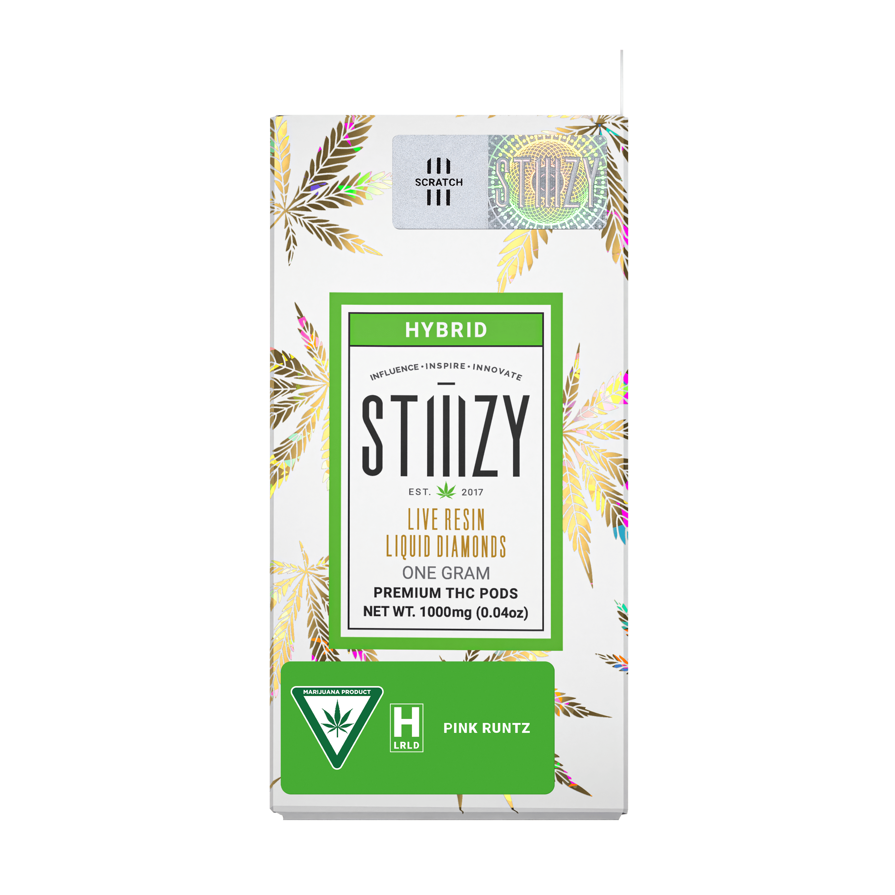Stiiizy - 1g LQD Cartridge - Pink Runtz