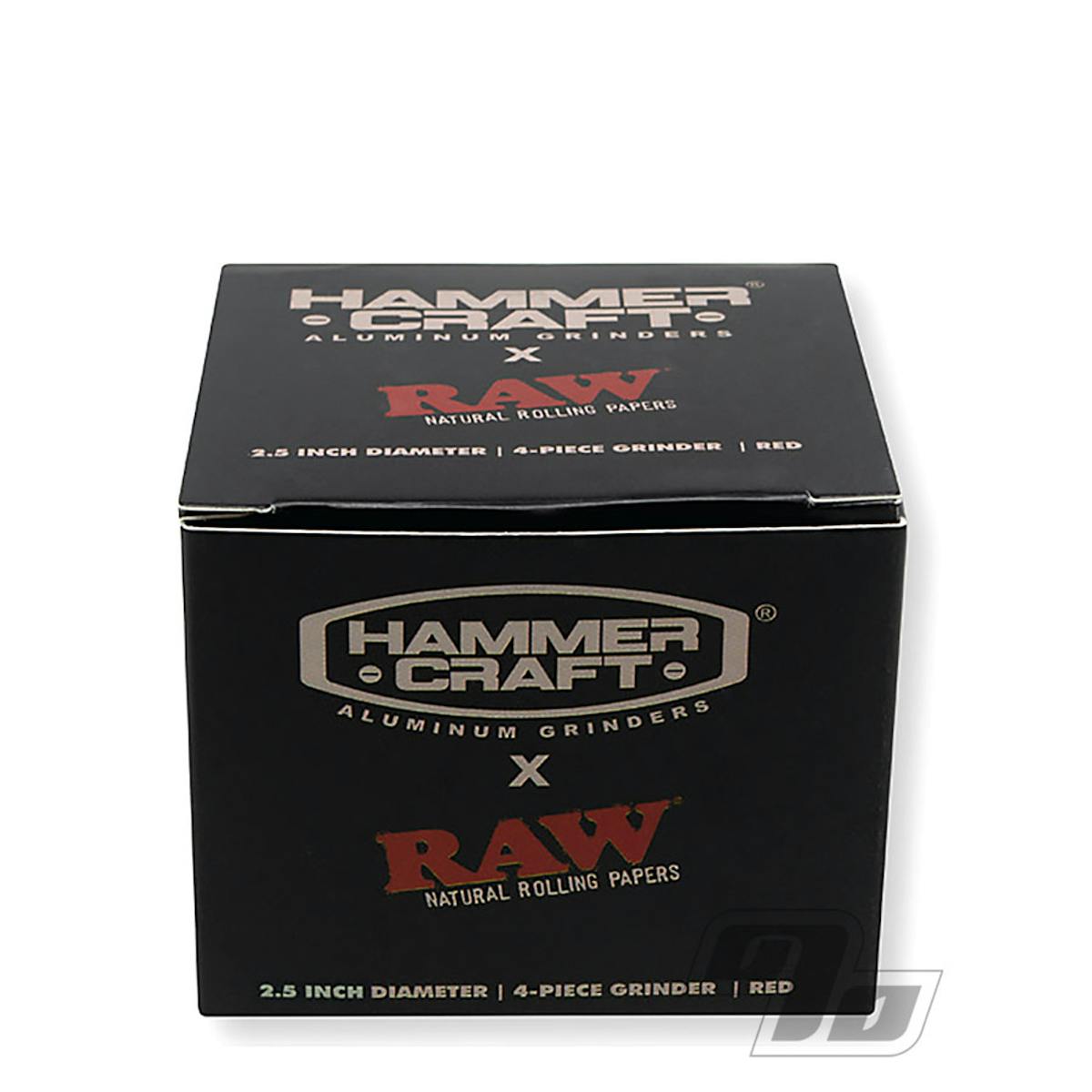 Photo of Hammercraft x Raw l Aluminum Grinder Black l 2.5in