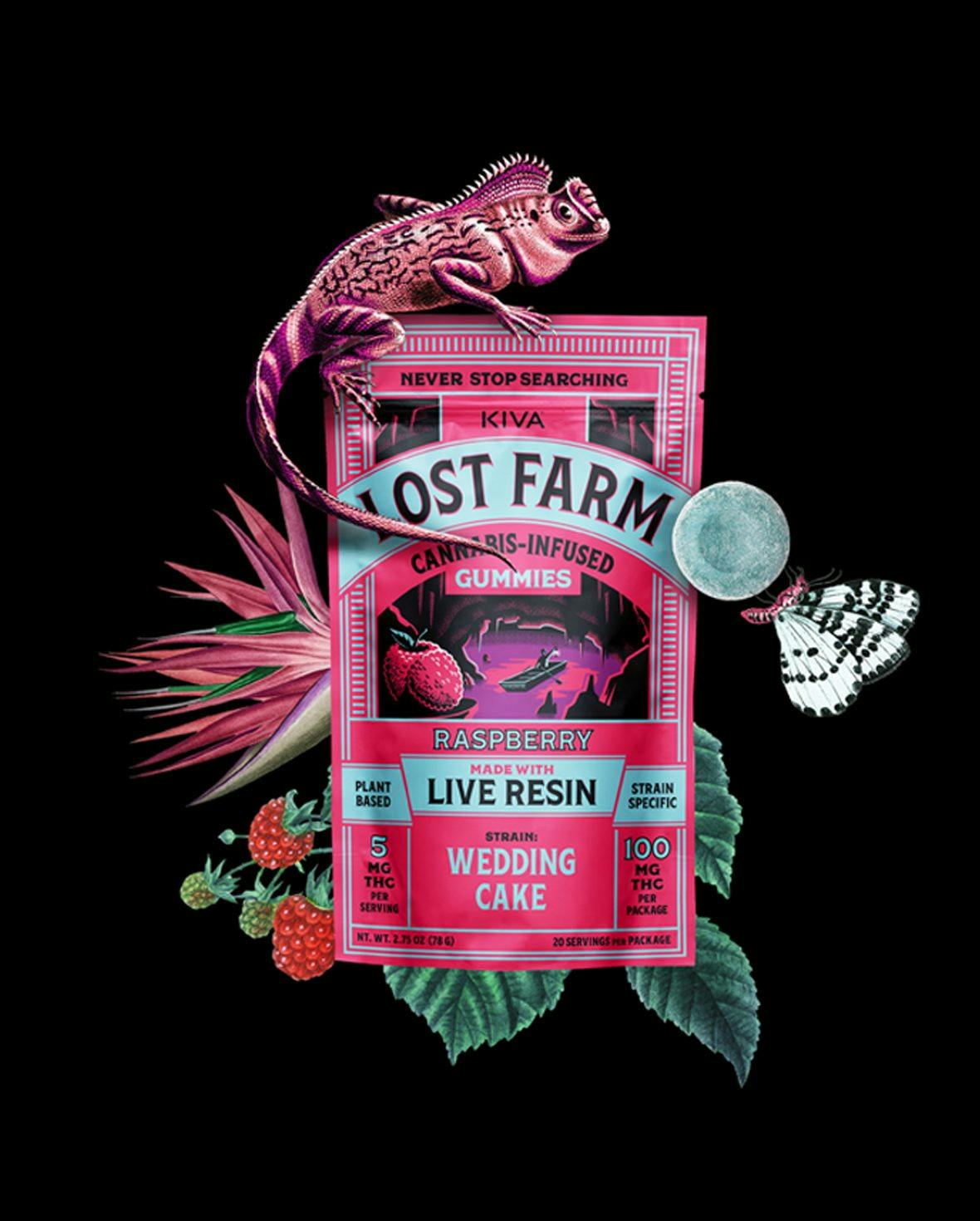 Lost Farm | 100mg Gummies | Very Cherry x Sour Tangie