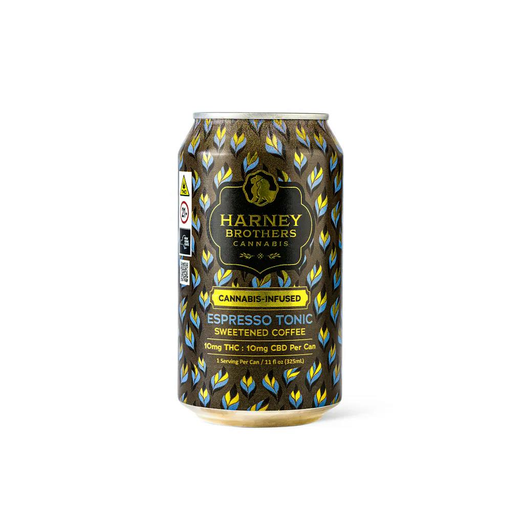 Harney Brothers | Espresso Tonic 11oz Single Can | 10mg