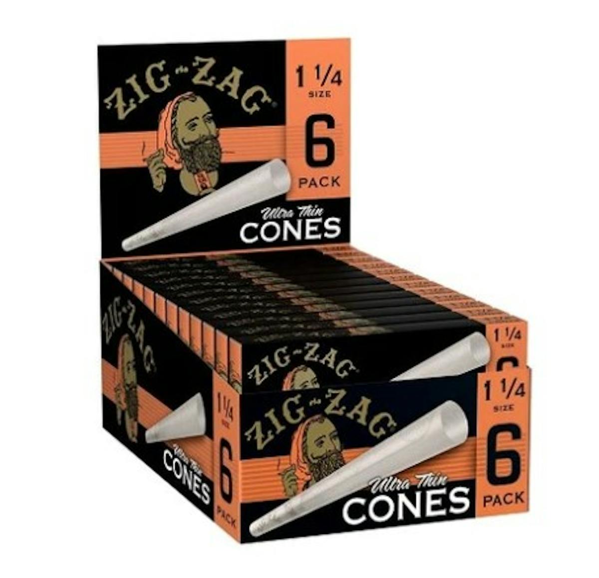 Photo of Zig Zag Ultra Thin 1 1/4 Cones