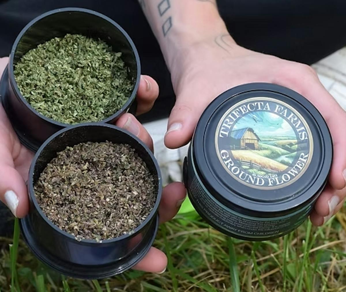 Photo of Glue Dream 14g Pre-Ground Trifecta Farms