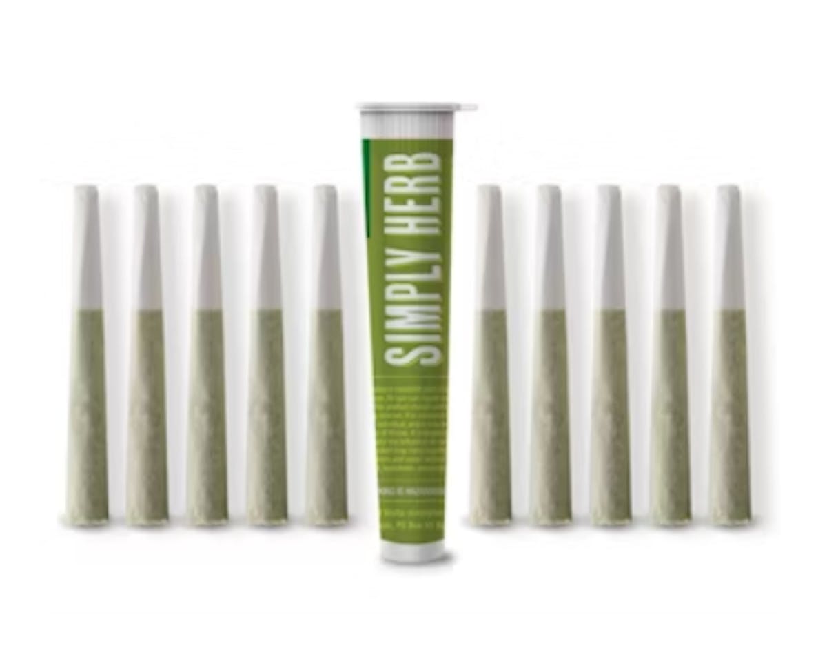 Photo of Simply Herb Dual OG 0.35g 10pk Prerolls