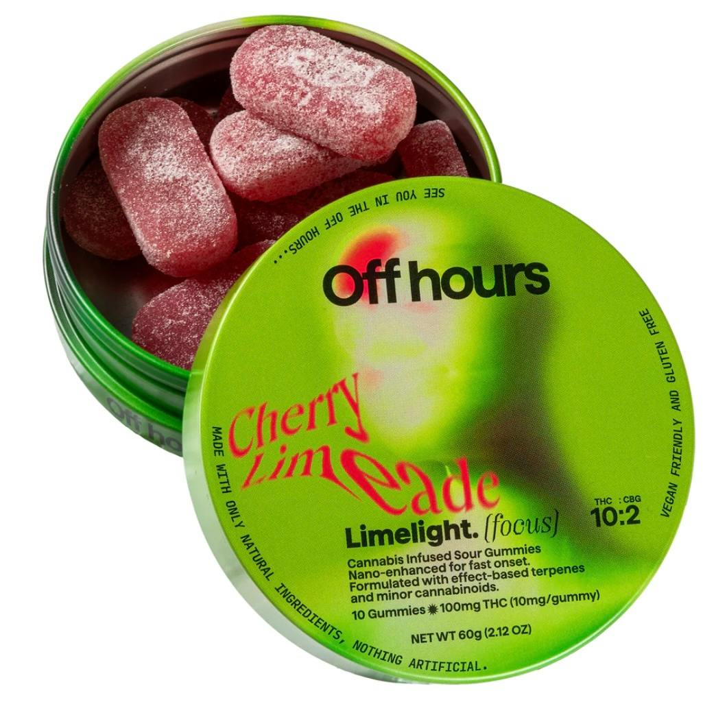 Off Hours Off hours | Gummies 100mg | Limelight Cherry Limeade