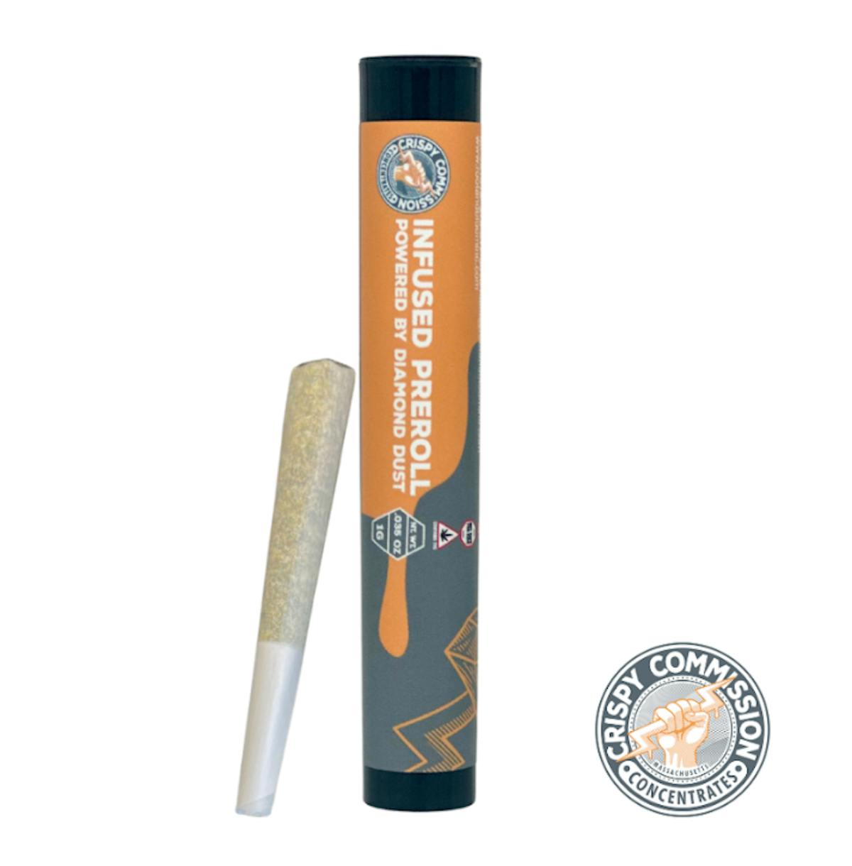 Photo of Crispy Commission Cheetah Piss 0.5g 2pk Infused Prerolls