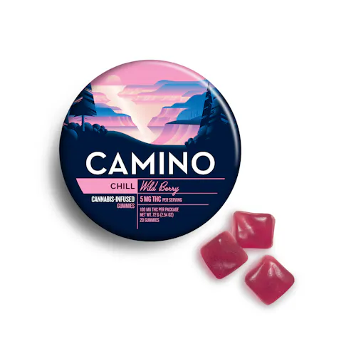 Camino Wild Berry Chill Gummies [20pk]-1