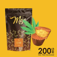 Mojo - 200mg Chocolate Bites - Peanut Butter Minis (I)