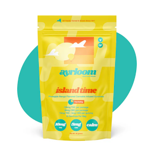 Ayrloom - 100mg Gummies 2:1 THC/CBD - Island Time