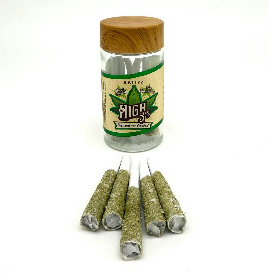 High 5's | Sativa Blend | Infused Pre-Roll 5 Pack | 4g