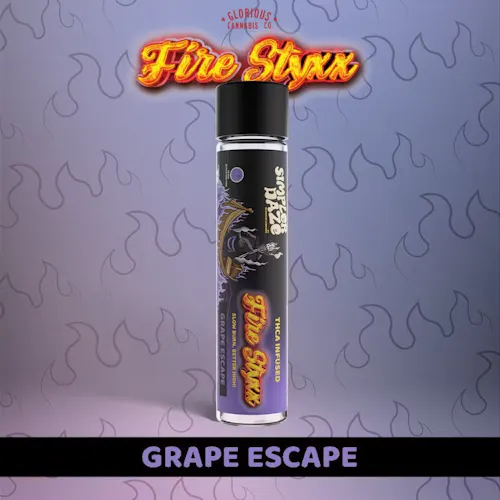 Fire Styxx | Grape Escape Pre-Roll | 1g-1