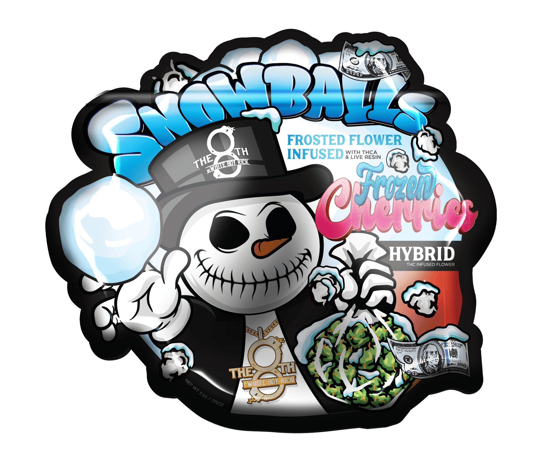 The 8th - 3.5g Snowball Prepack - Frozen Cherries