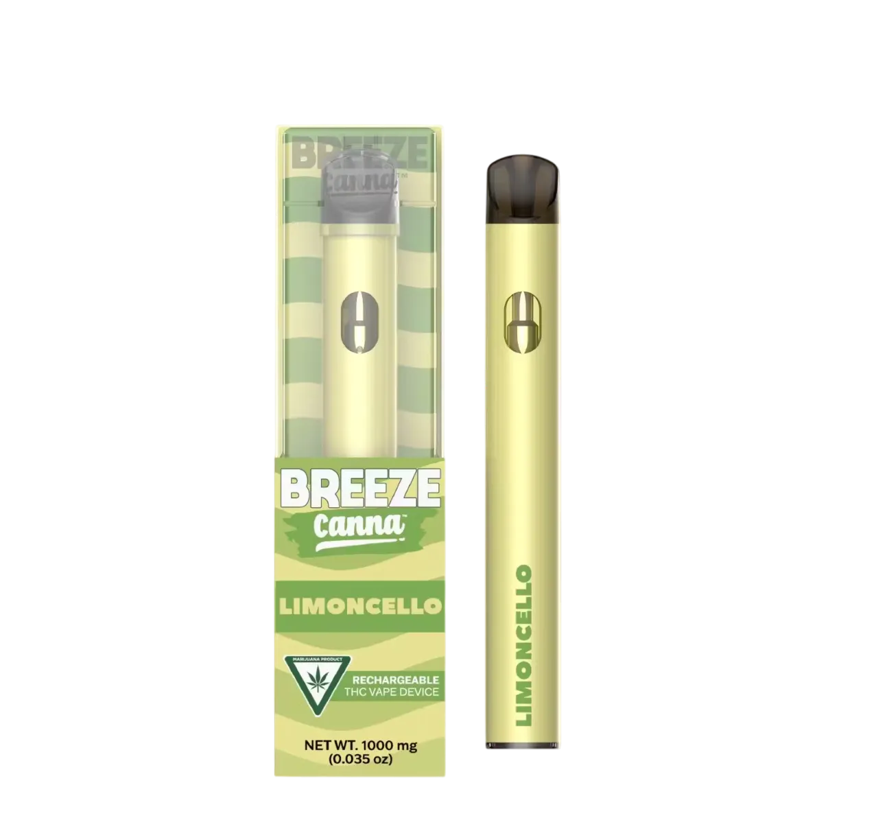 Limoncello - Seasonal 1g PLUS Vape Device — BREEZE Canna | Higher