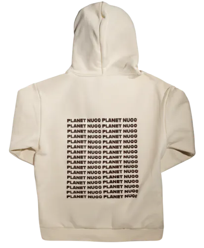 Planet Nugg | Pullover Hood | Arch w/ Flower | Bone | 2XL-1