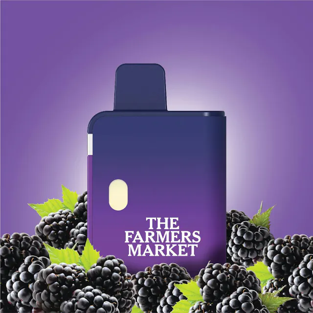 The Farmers Market Disposable Blackberry Gelato 1g (indica, disposables)