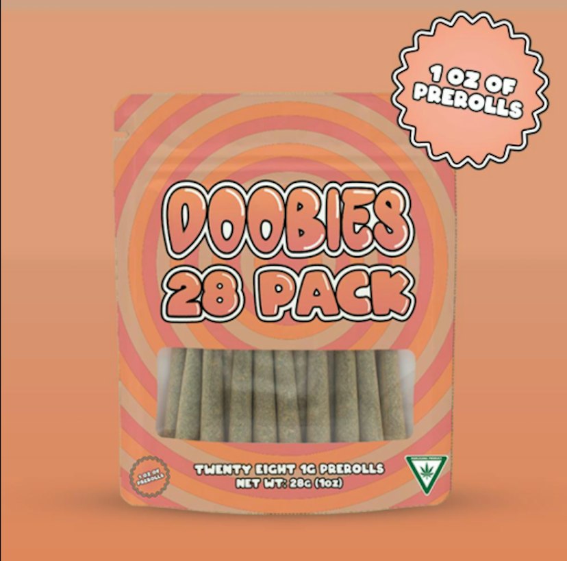Doobies | 28-Pack Pre-Rolls | Gorilla Fuel