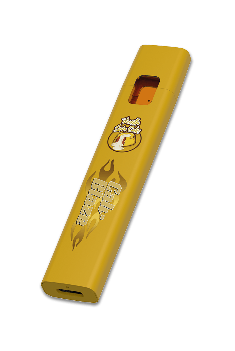 Product: Cali Blaze | Vanilla Lava Cake | Live Resin Disposable Indica