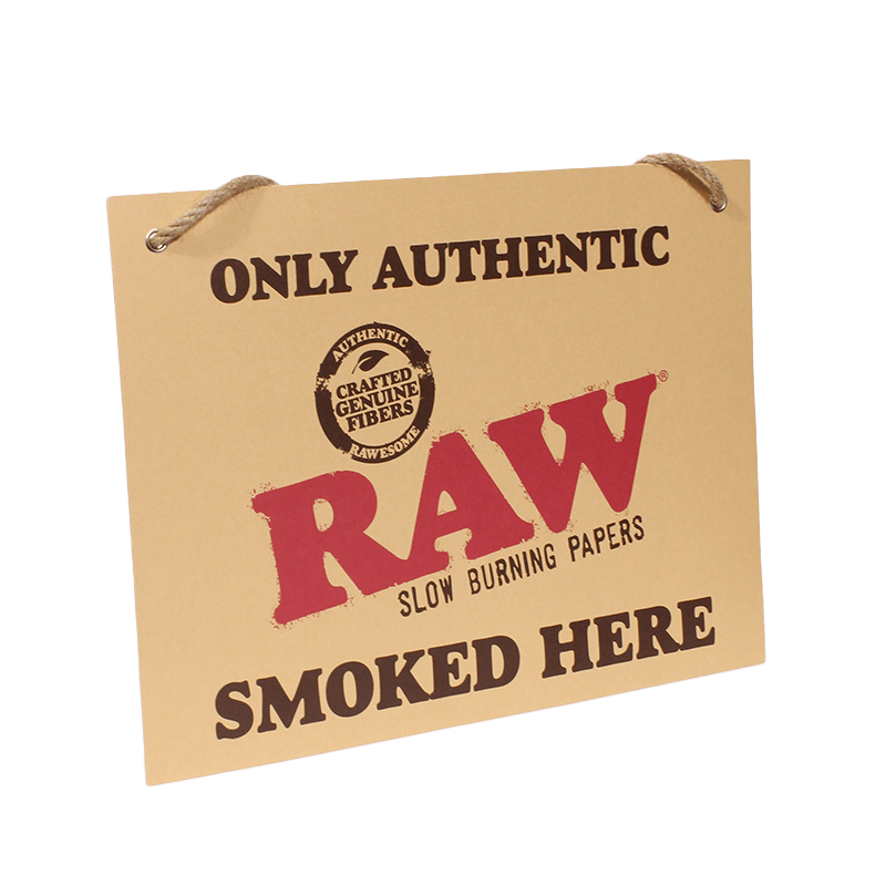 RAW | Cardboard 420 Break Sign