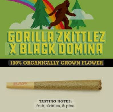 Paper Cranes Gorilla Zkittles x Black Domina - GreenRock