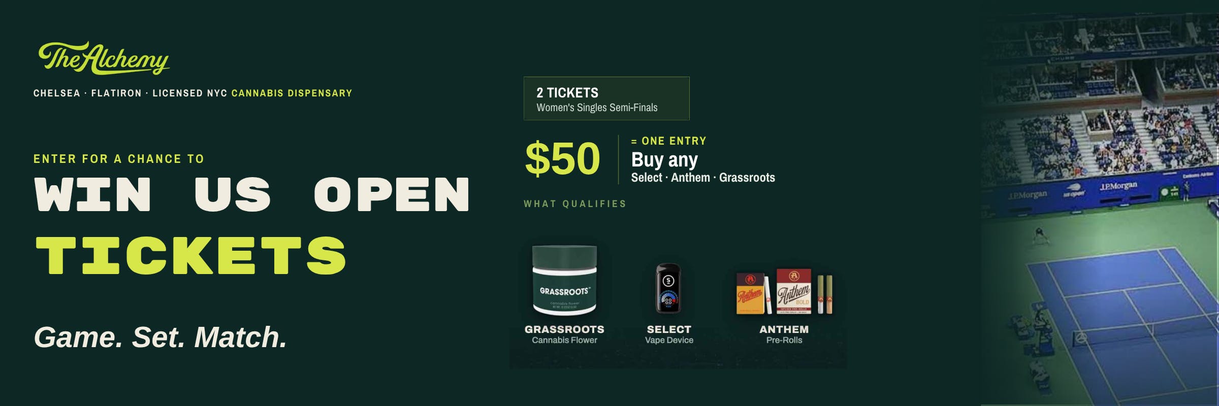 US Open The Alchemy Curaleaf