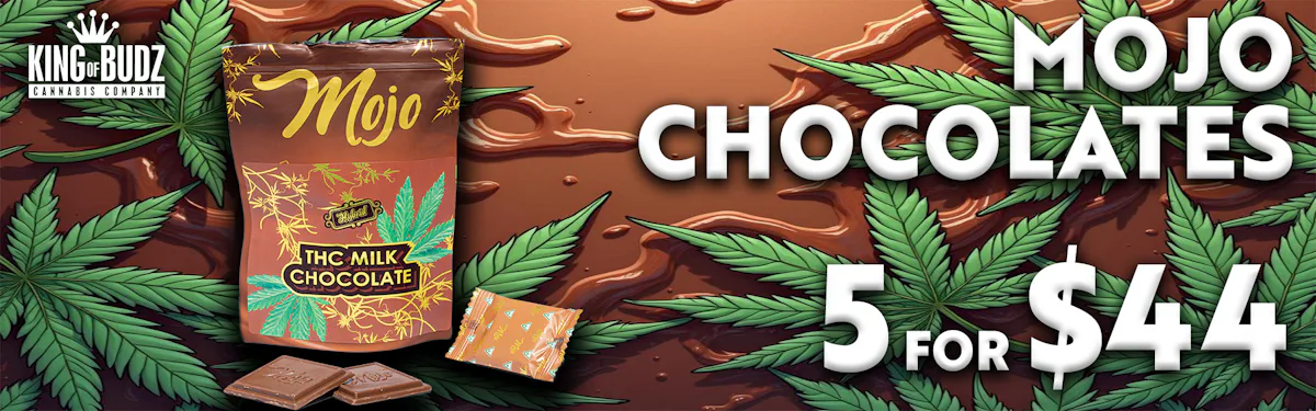 Mojo 200mg Chocolates 5/$44
