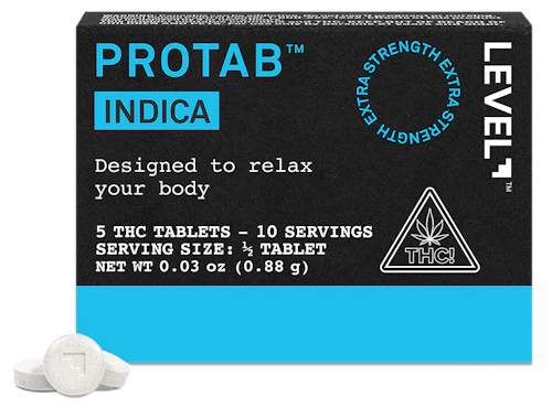 Protab - 100mg THC Tablets - Indica