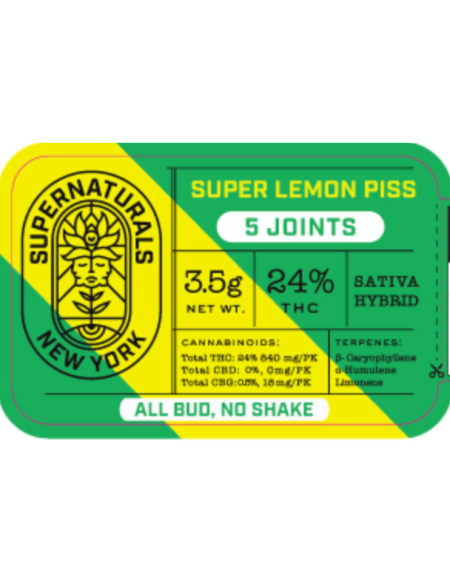 Supernaturals - Super Lemon Piss 5pk by Supernaturals