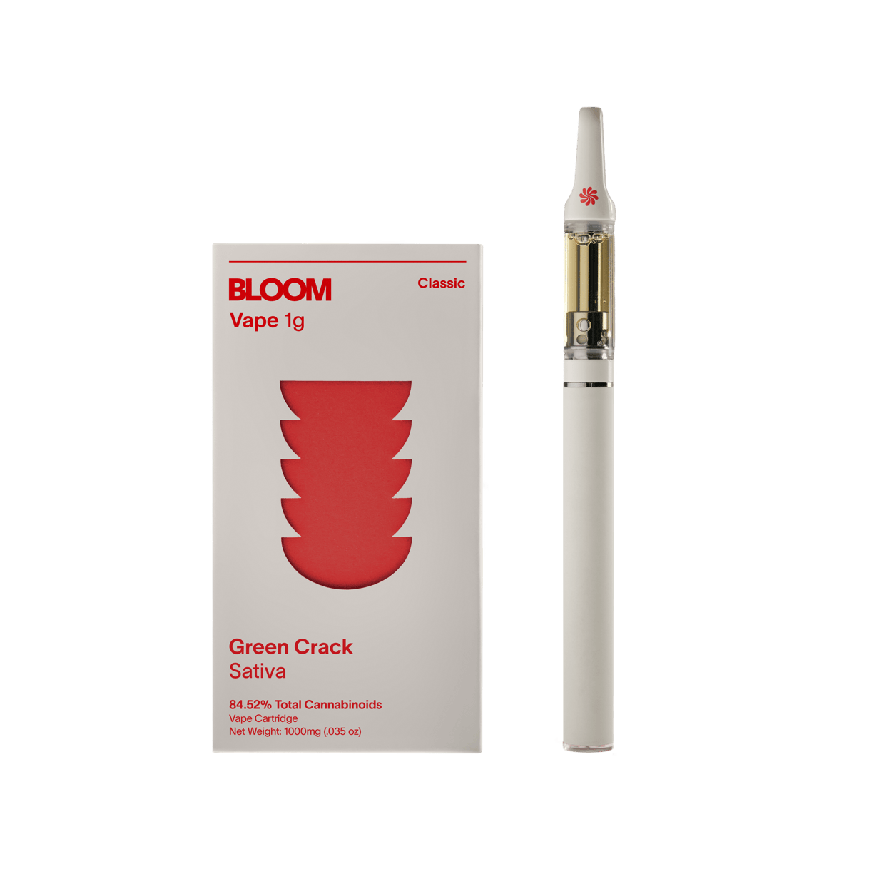 Classic Vape 1000mg | Green Crack