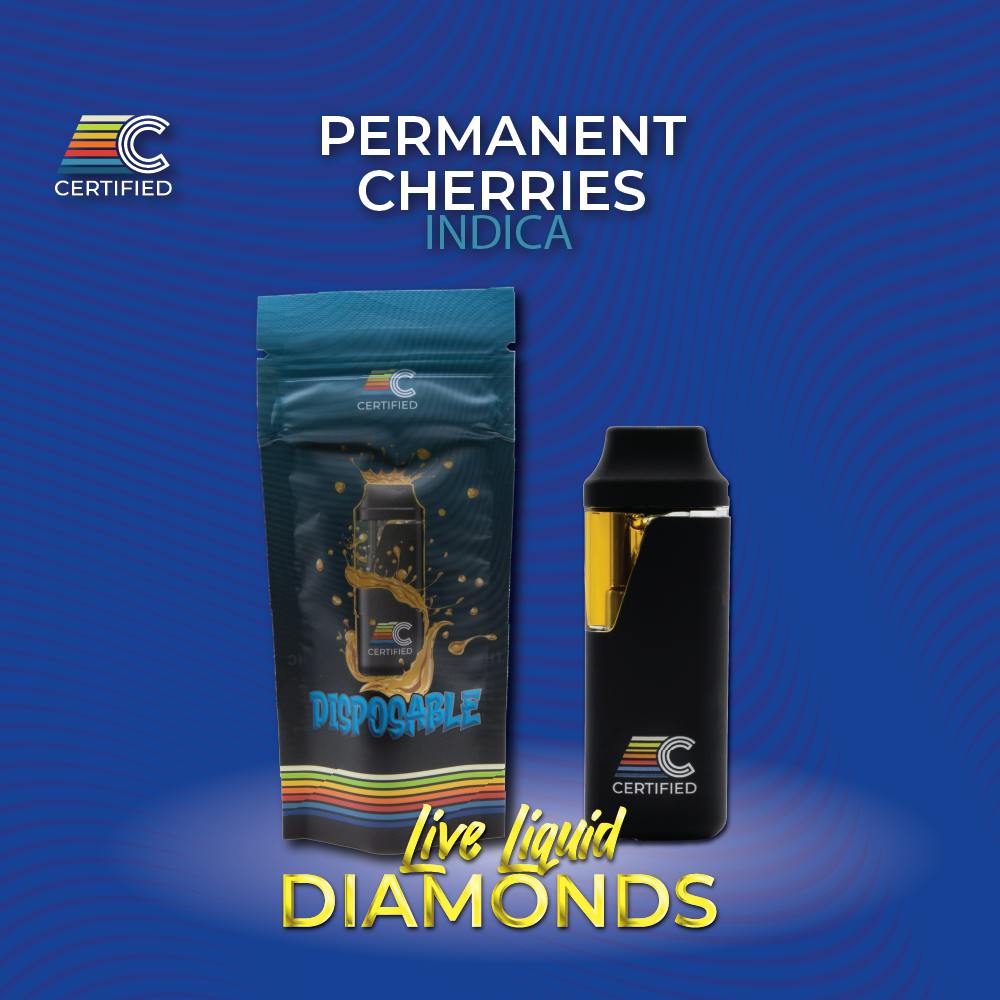 Permanent Cherries Live Liquid Diamonds Disposable 1g | 2