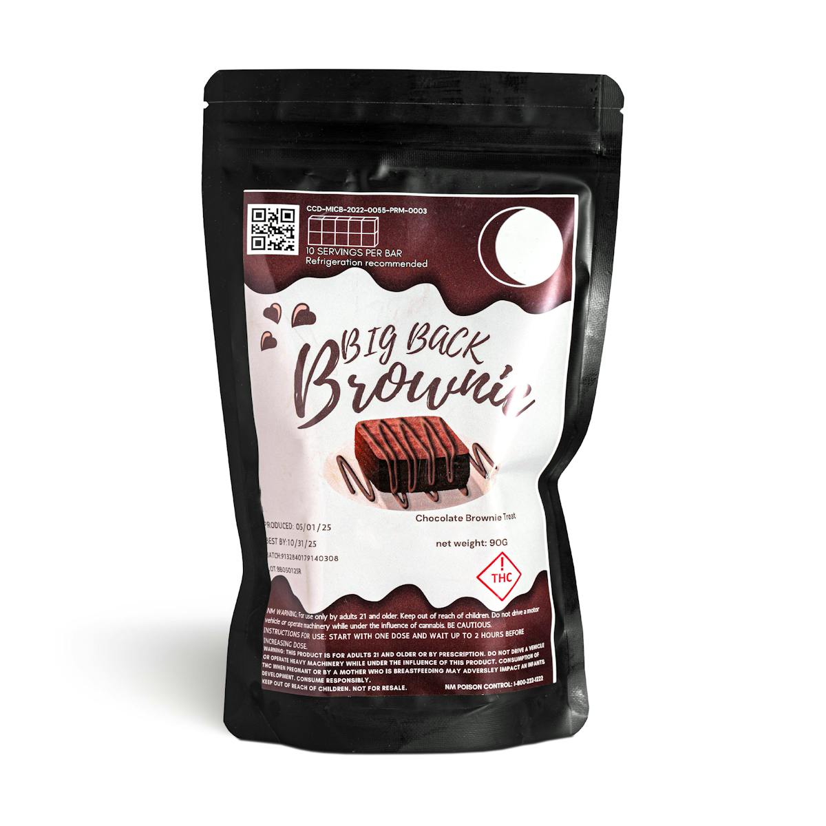 Photo of Big Back Brownie – 500mg (Medical)