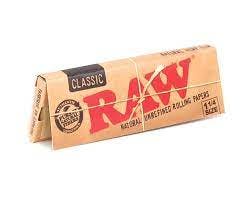 RAW ROLLING PAPERS:  1/4 CLASSIC-0