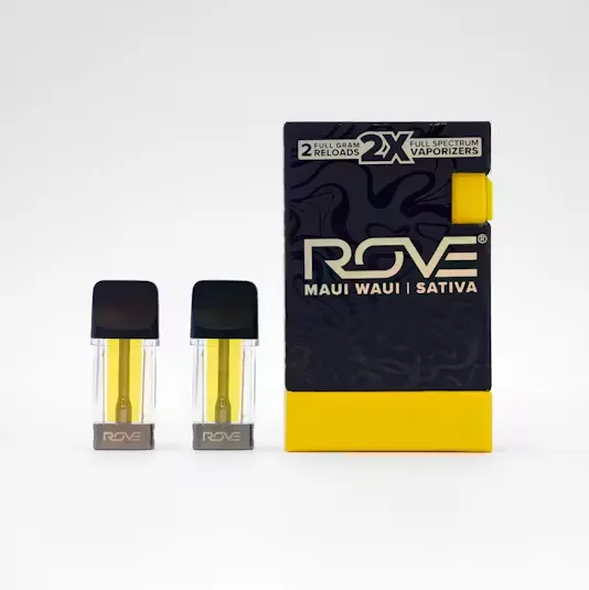 Maui Waui | 2x Melted Diamond Live Resin Vaporizer | 2.0g (Reload