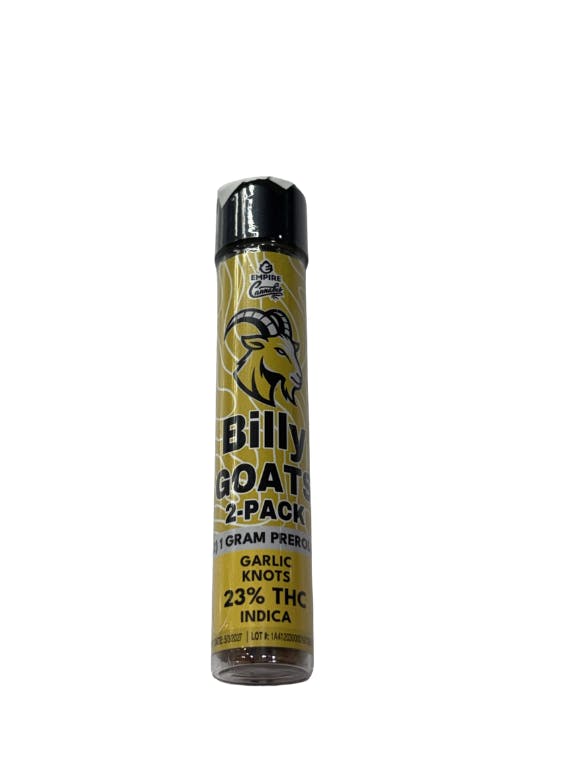 GOAT - 2 Pack 1g Prerolls - Garlic Knots