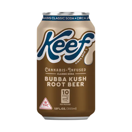 Keef Classic Soda Bubba Kush Root Beer | 10mg-active