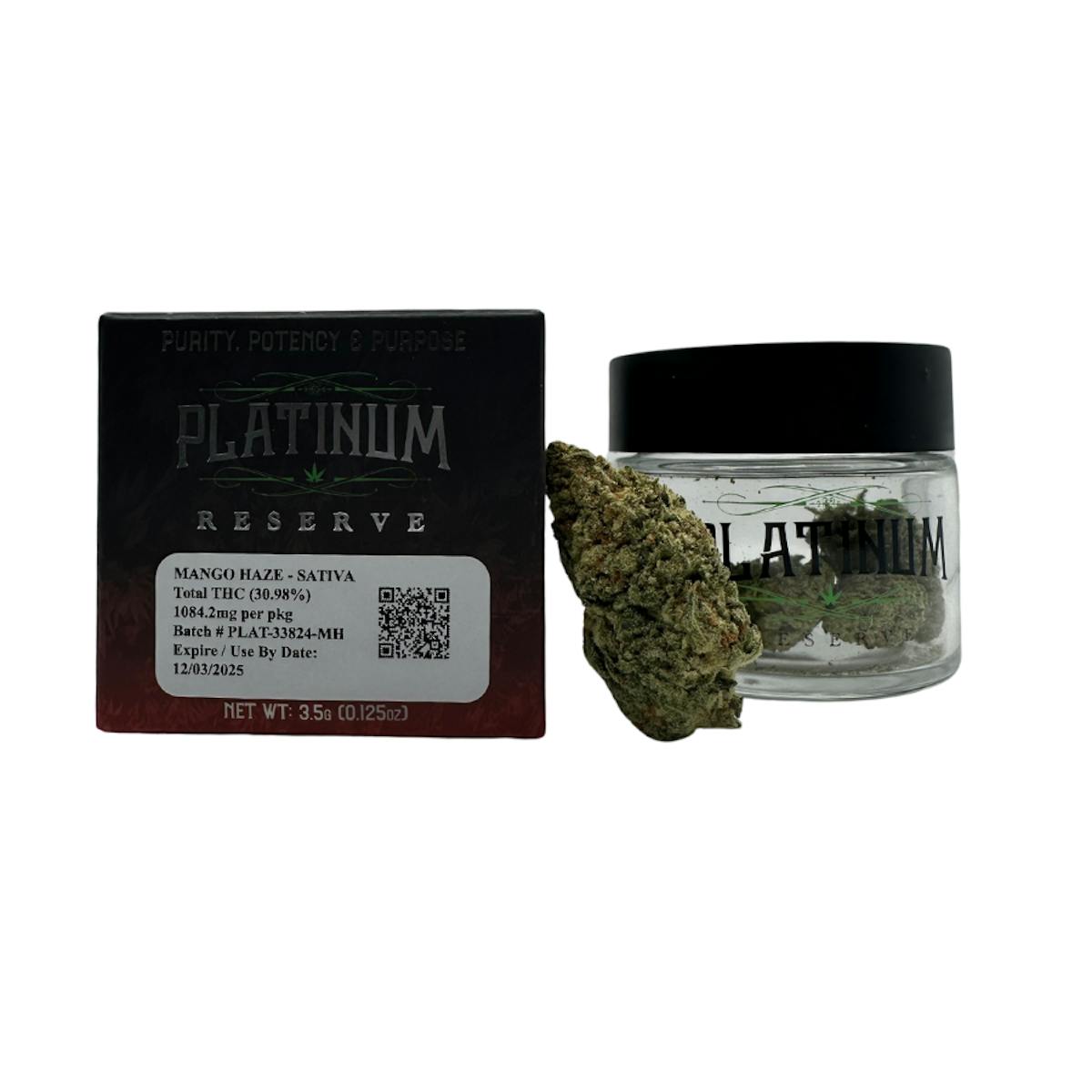 Photo of Platinum Reserve | Mango Haze | 3.5g Jar