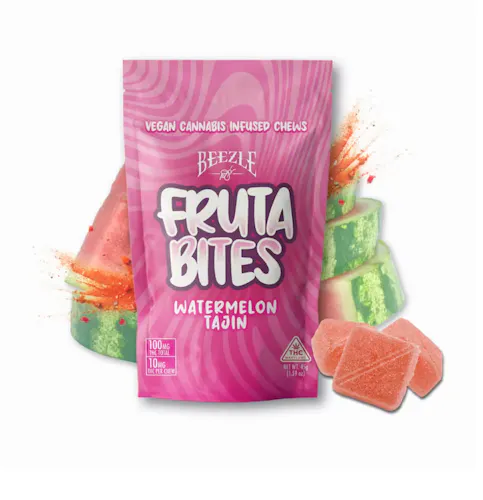 Watermelon Tajin 10mg (10ct) – Beezle Fruta Bites-1