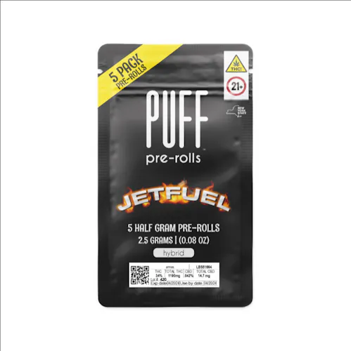 Jet Fuel – hybrid – 5 pack pre-rolls – 2.5 gram-1