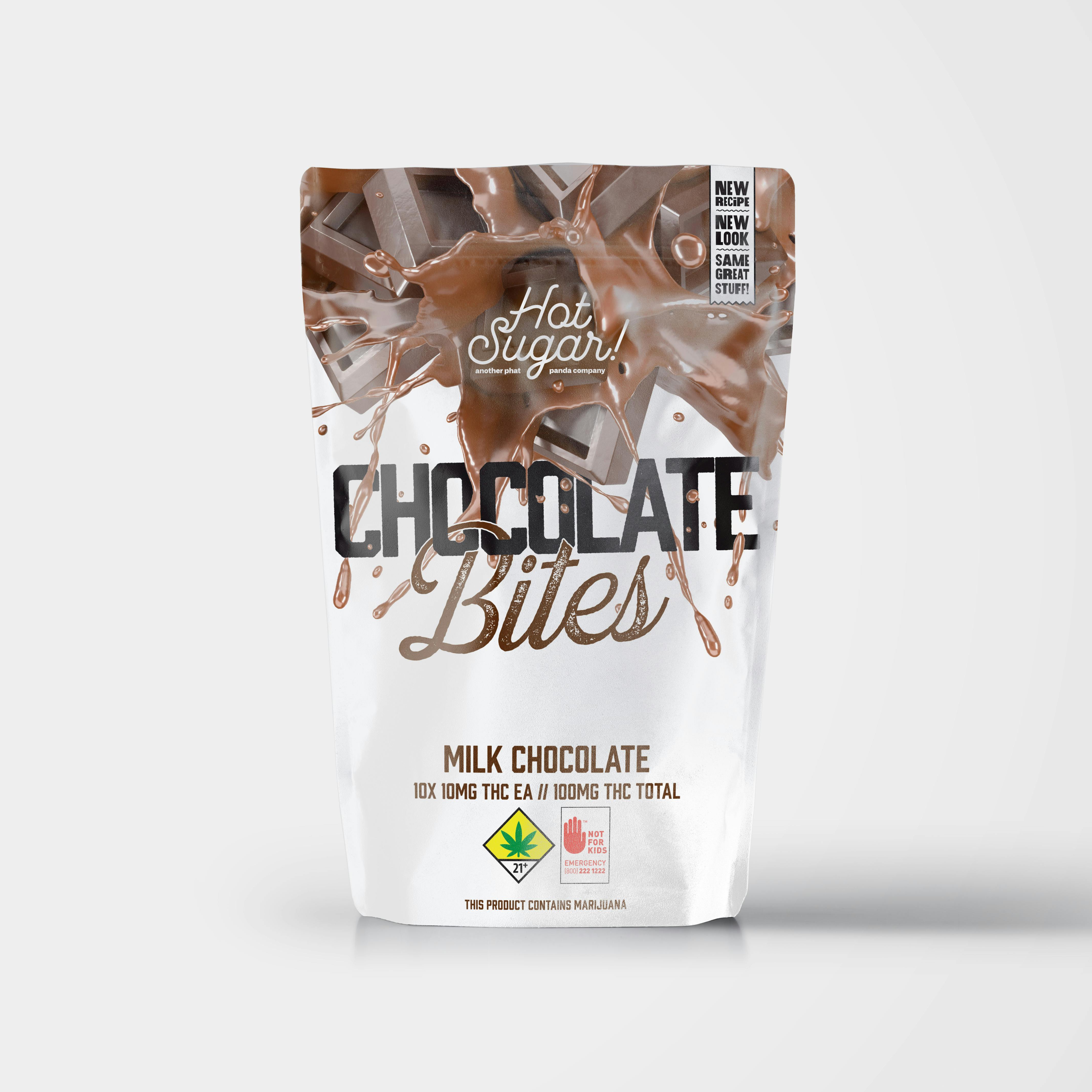 Live Resin Milk Panda Chocolates - Sativa | 10pk | (100mg)